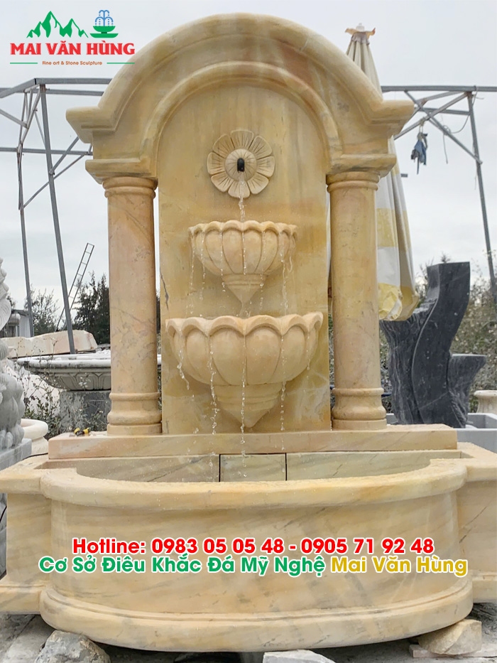 Thi Công Đài Phun Nước Nghệ Thuật Bằng Đá
